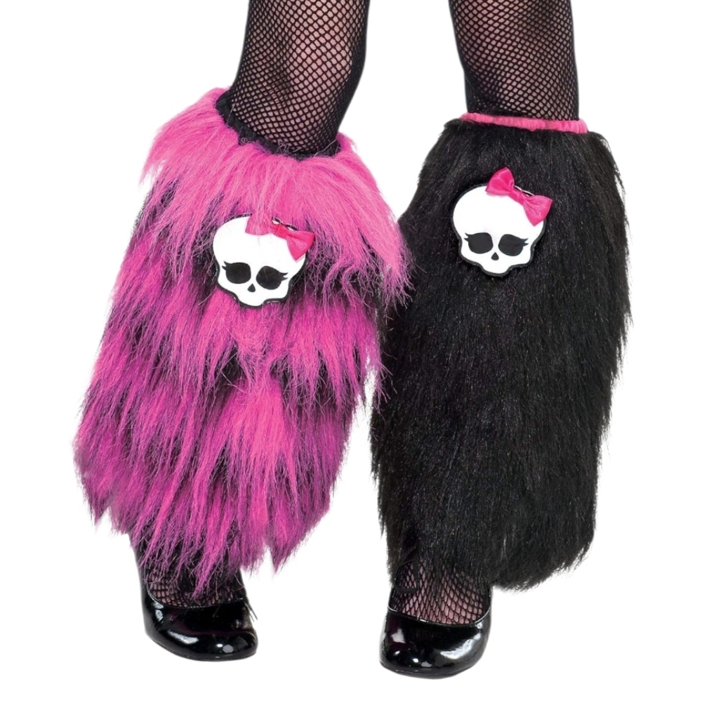 🧋♡Monster High Furry Leg Warmers